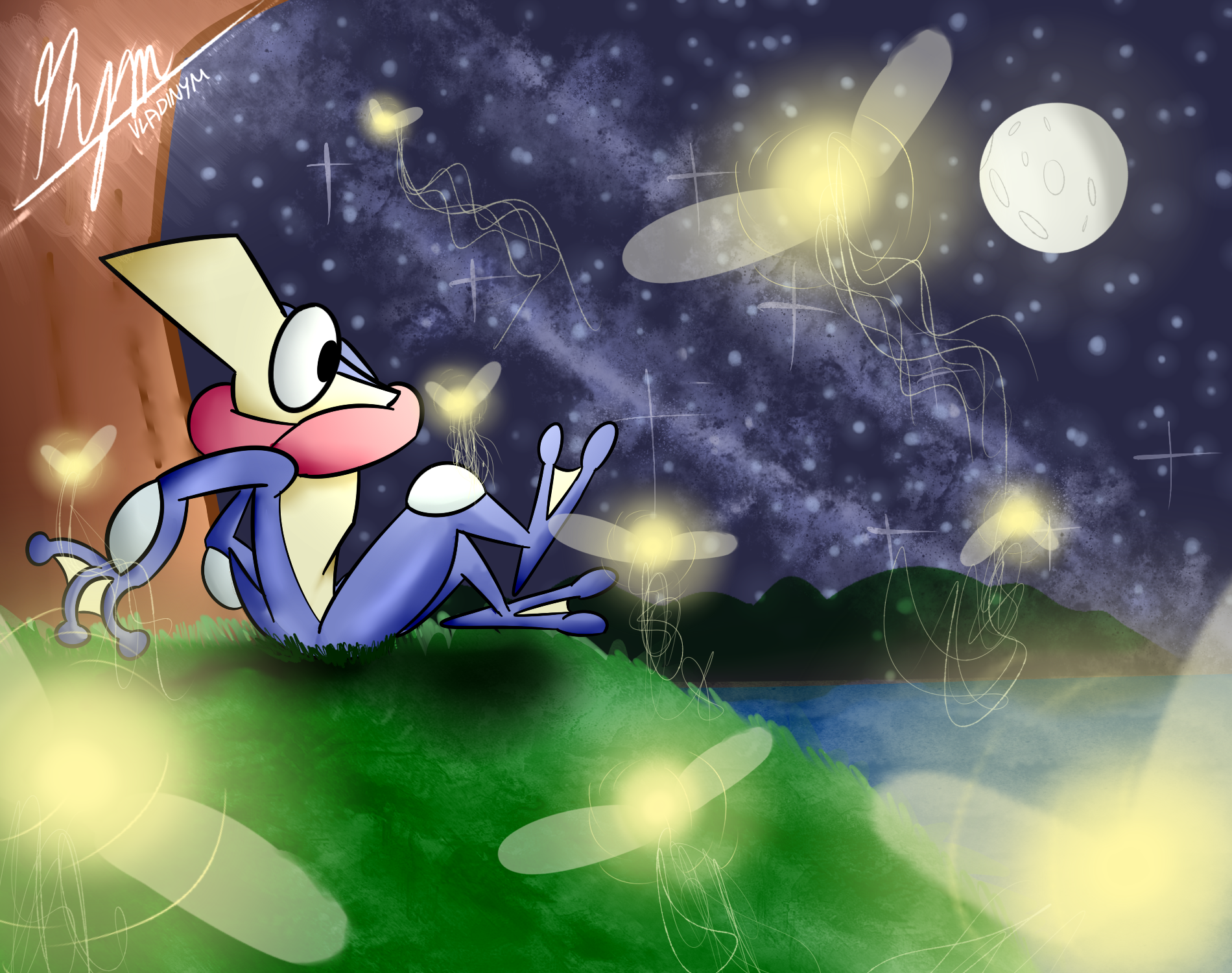 14 - Fireflies [SPEEDPAINT]