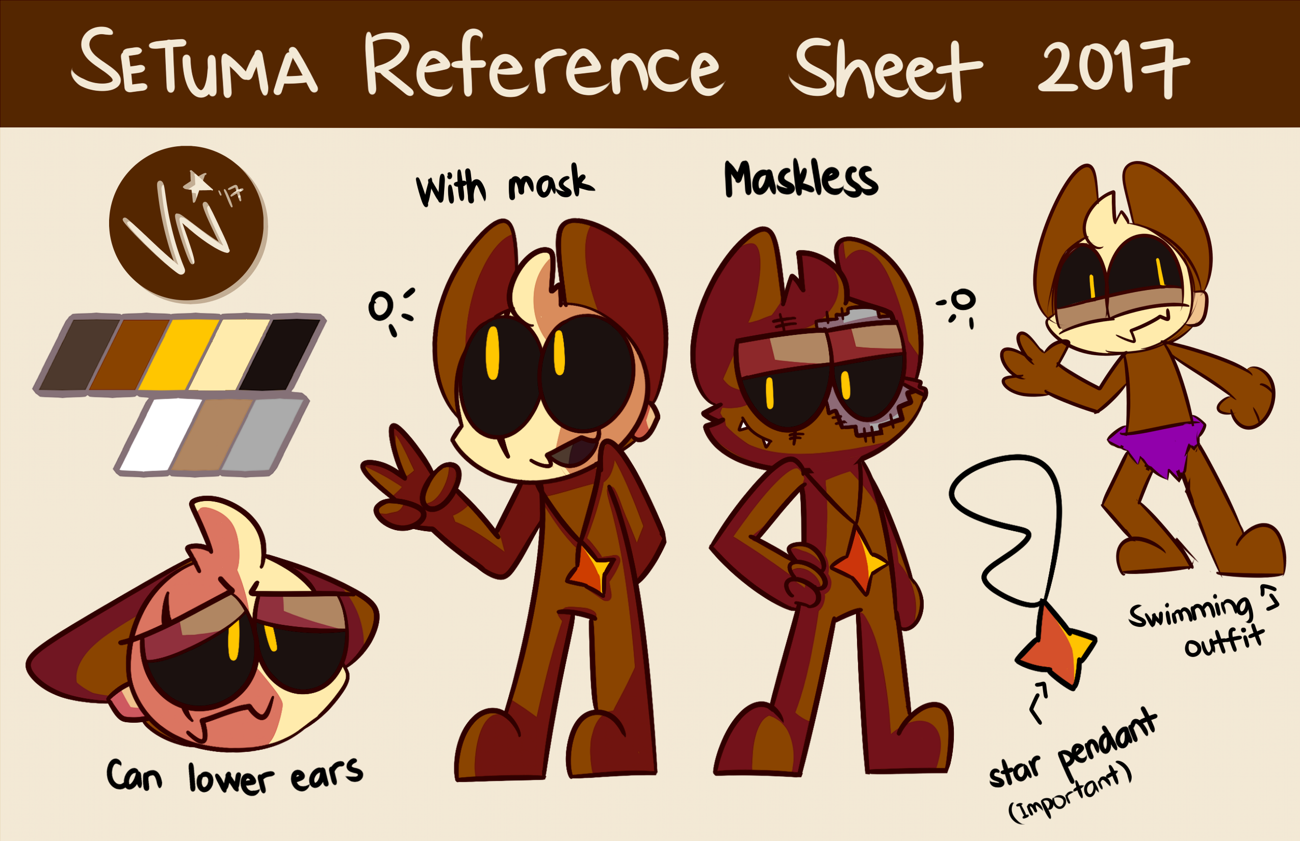 Setuma Reference Sheet 2017