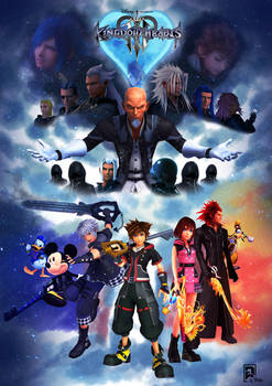 Kingdom Hearts 3 Poster (RENDER)