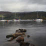 Loch Ness Stones Lake