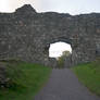 Scottish castle ruins stock 2