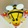 Bumblebee cake