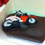 Motorcross Cake