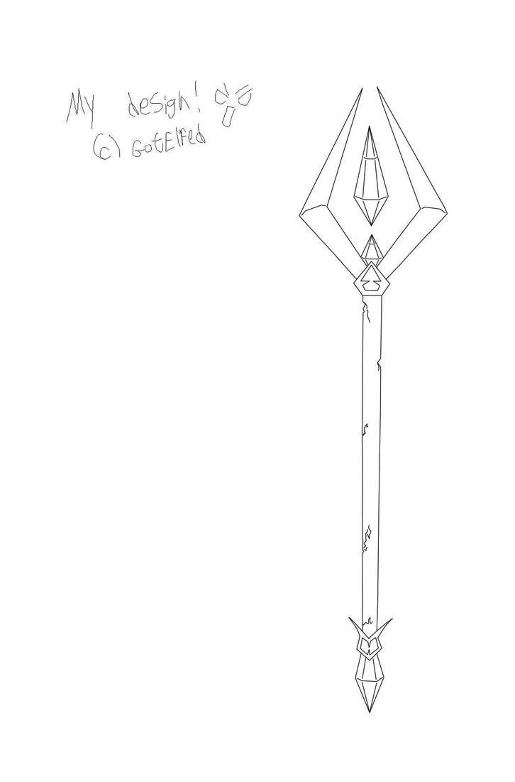 Ancient Staff By GotElfed On DeviantArt