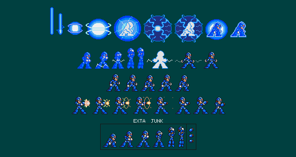 Xrt Sprites X's New Sprite Sheet by DarkSamus993 on DeviantArt