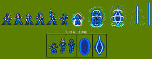 Mega Man X: Exit Sheet (Original Style)