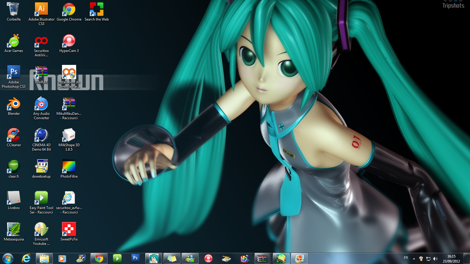 New desktop's wallpaper