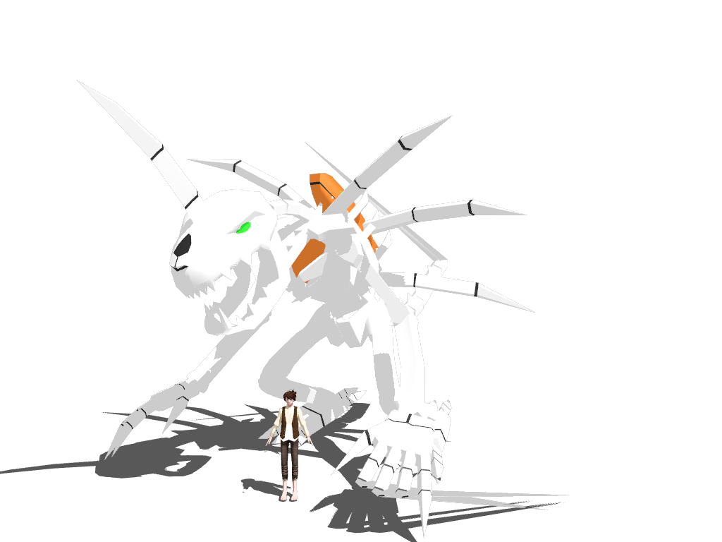 MMD Skullgreymon