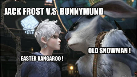 Meme - Jack Frost vs Bunnymund