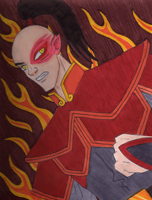 Zuko in Flames