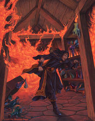 Burning Alchemist's Shop