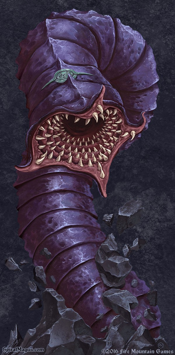 Purple Worm