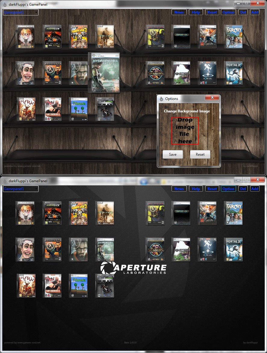 Updatepanel Games Gamepanel V1.4 by darkFluppi on DeviantArt