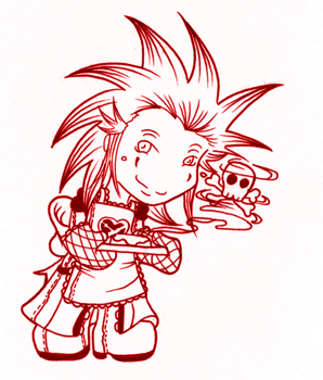 Chibi Axel - Evil Cakes