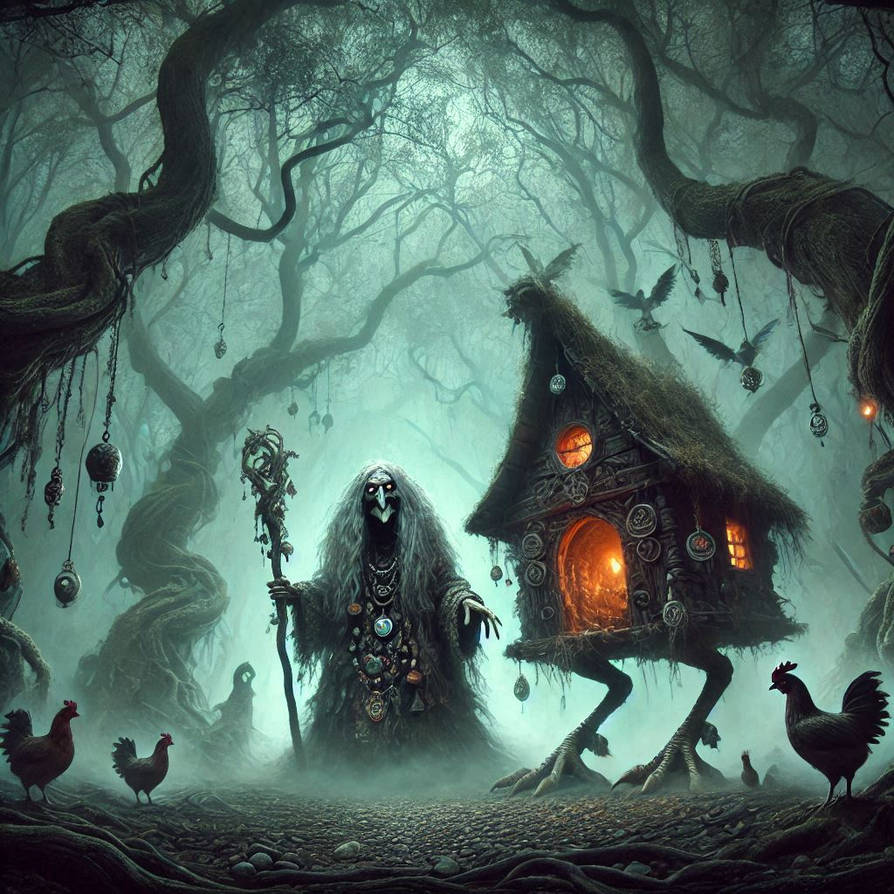 Baba Yaga The Witch Of Slavic Folklore By ArcaneTales On DeviantArt baba-yaga-the-witch-of-slavic-folklore-by-arcanetales-on-deviantart