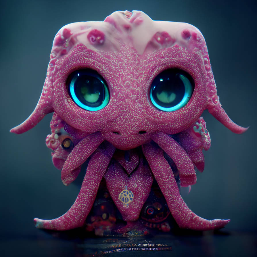 Clearly the Next Pixar Star - Cute Pink Octopus - by TitaniumDragon on ...