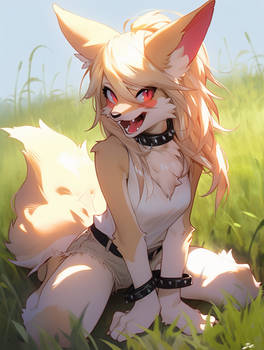 A Grinning Vixen