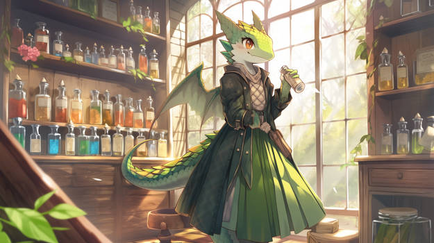 Mena the Kobold Alchemist