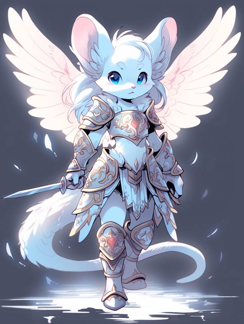 Philly the Mouse Angel by TitaniumDragon on DeviantArt