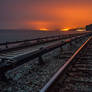 Hudson River Train Tracks