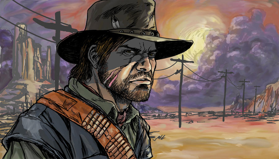 Deviantart Rdf Red Dead Redemption by BrettBarkley on DeviantArt