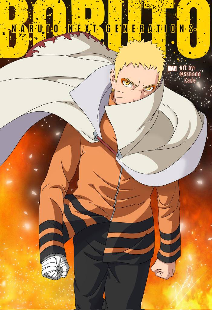 Custom Naruto Hokage Themed Poster 12x16