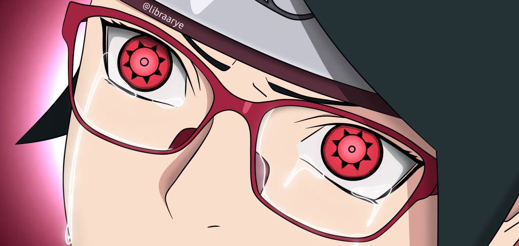 Sarada mangekyou - Desenho de lah20 - Gartic