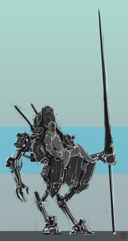 Jousting Mech concept