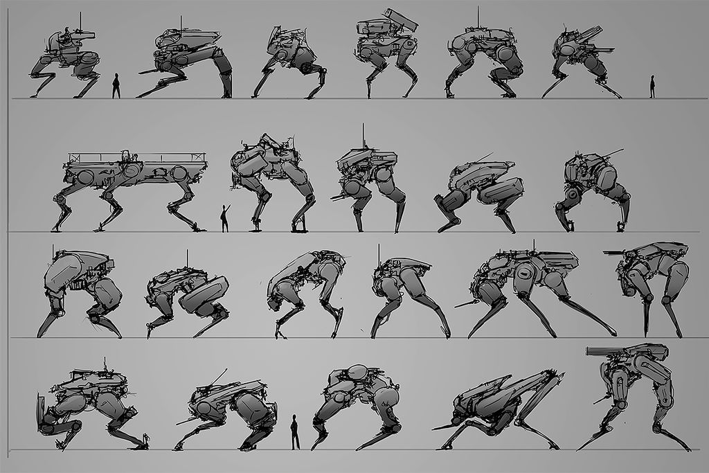 Mech thumbnail practice