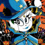 Panda in Halloween