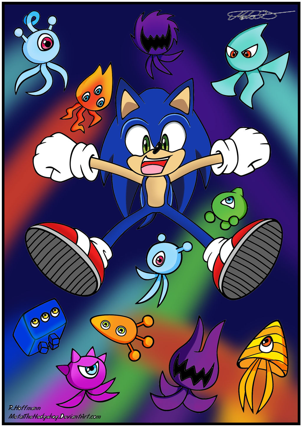 Colored: Sonic colors by MzSwift on DeviantArt