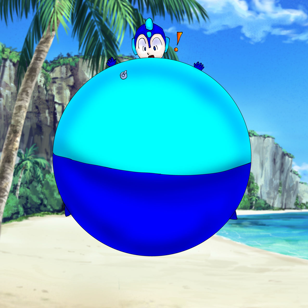 Stupid inflatable armor! by Luigibomberstudios on DeviantArt