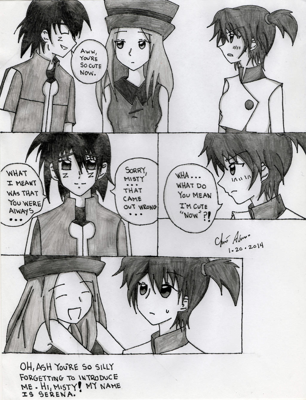 Ash x Misty: Forever Doujinshi Page 2