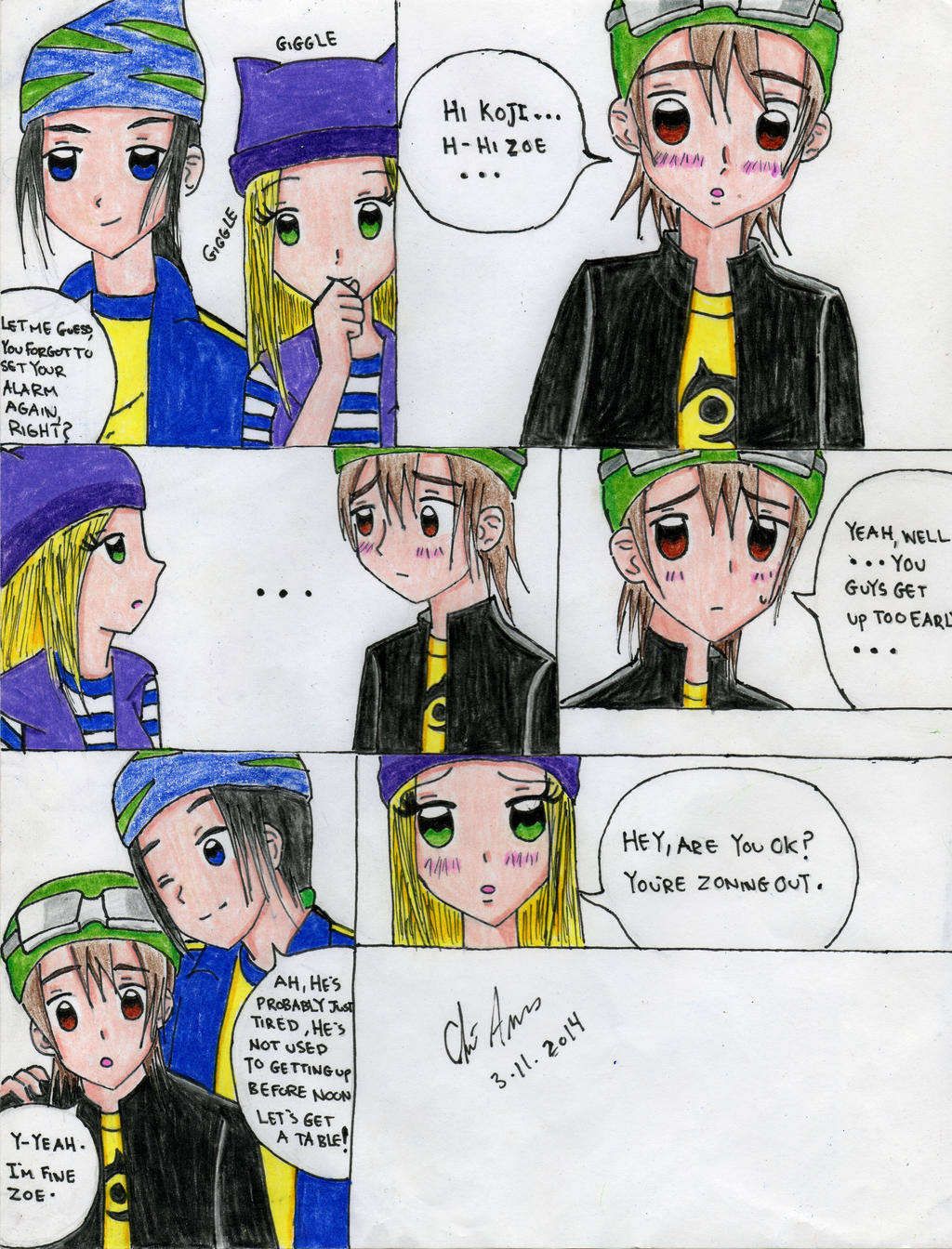 Commission Takuya X Zoe Doujinshi Page 2 By Kisarasmoon On Deviantart Commission Takuya X Zoe Doujinshi Page 2 By Kisarasmoon On Deviantart