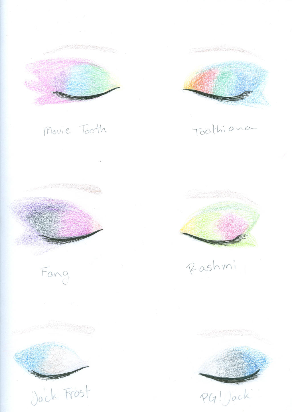 Eyeshadows for Gossamerwing 1