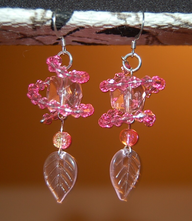 Pink Aura Earrings