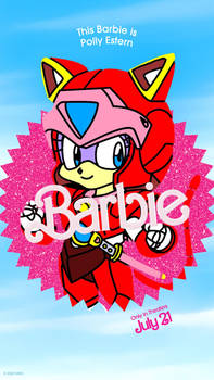 Barbie 2023 edit poster SPC Polly Estern