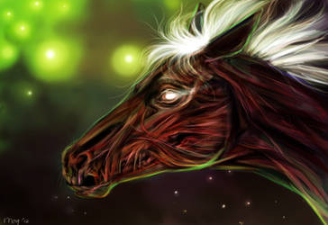 Zombie Horse by Maquenda