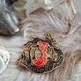 Red Thread of Fate pin redux