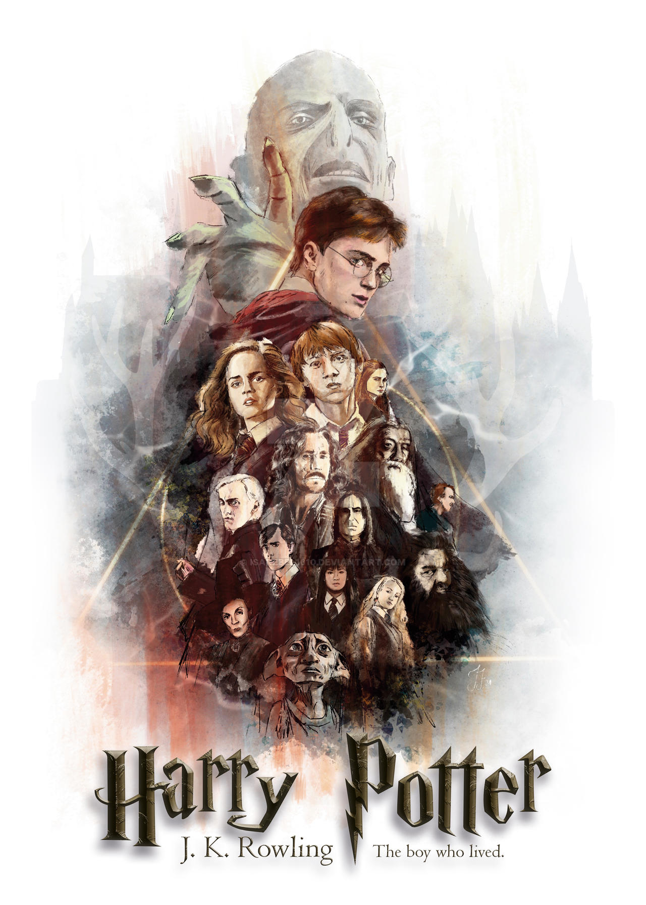 Harry Potter Movie Poster by IsaRebel1610 on DeviantArt, Harry Potter Poster