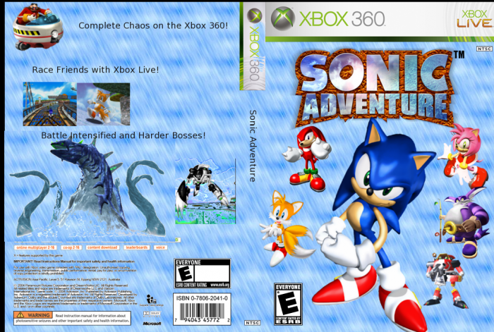 Sonic Adventure XBOX 360 by Rutgervdc on DeviantArt