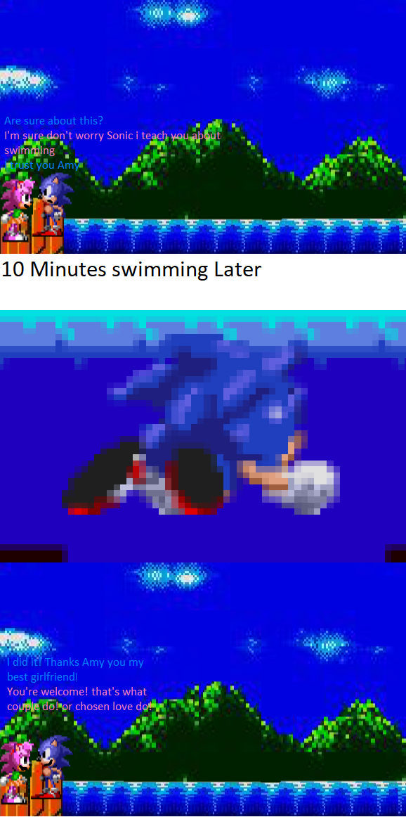 Amy Teach Sonic Swimming By Rutgervdc On Deviantart Amy Teach Sonic Swimming By Rutgervdc On Deviantart
