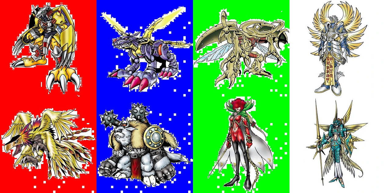 Digimon Adventure Mega Attributes by Rutgervdc on DeviantArt