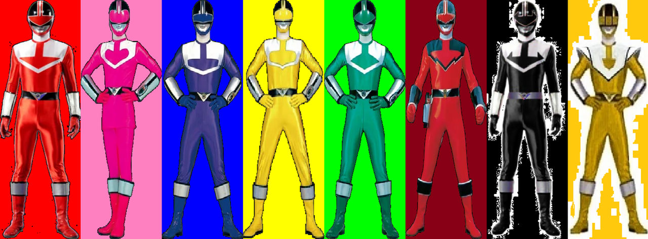 Power Rangers Time Force Full Team by Rutgervdc on DeviantArt