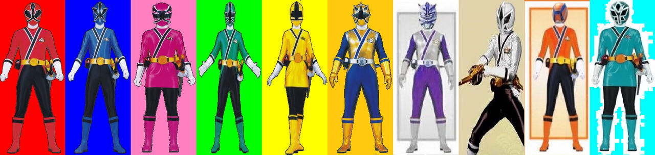 Power Rangers Samurai Full Team by Rutgervdc on DeviantArt