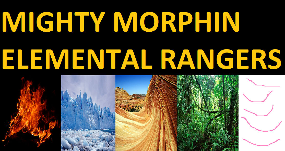 Mighty Morphin Elemental Rangers by Rutgervdc on DeviantArt