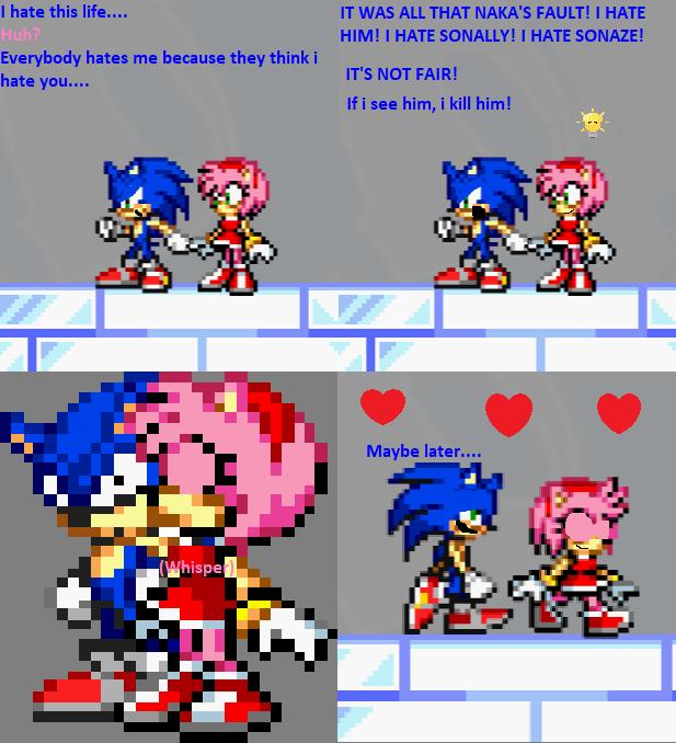 SonAmy Twitter by Rutgervdc on DeviantArt