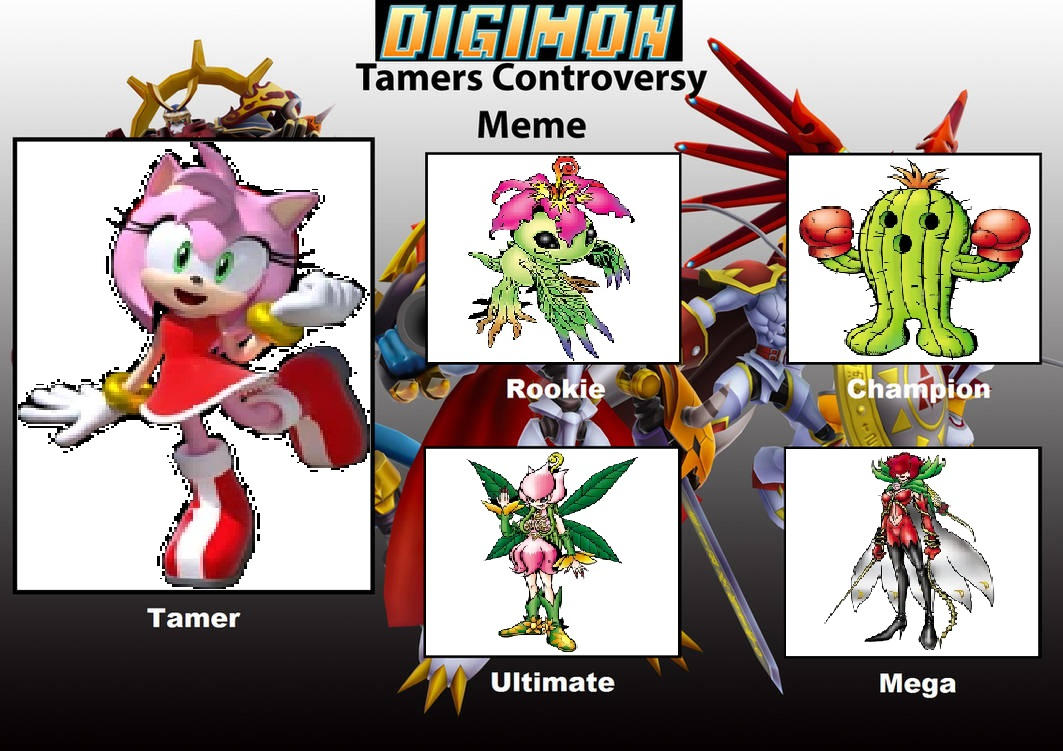 Digimon Tamer Amy Rose by Rutgervdc on DeviantArt