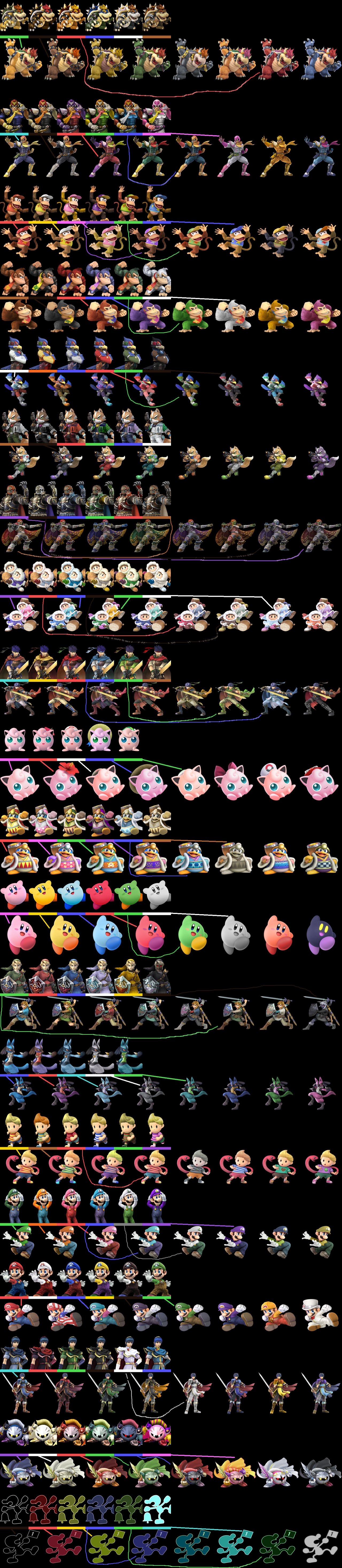 Alternate Costume SSBB Page 1 by Rutgervdc on DeviantArt