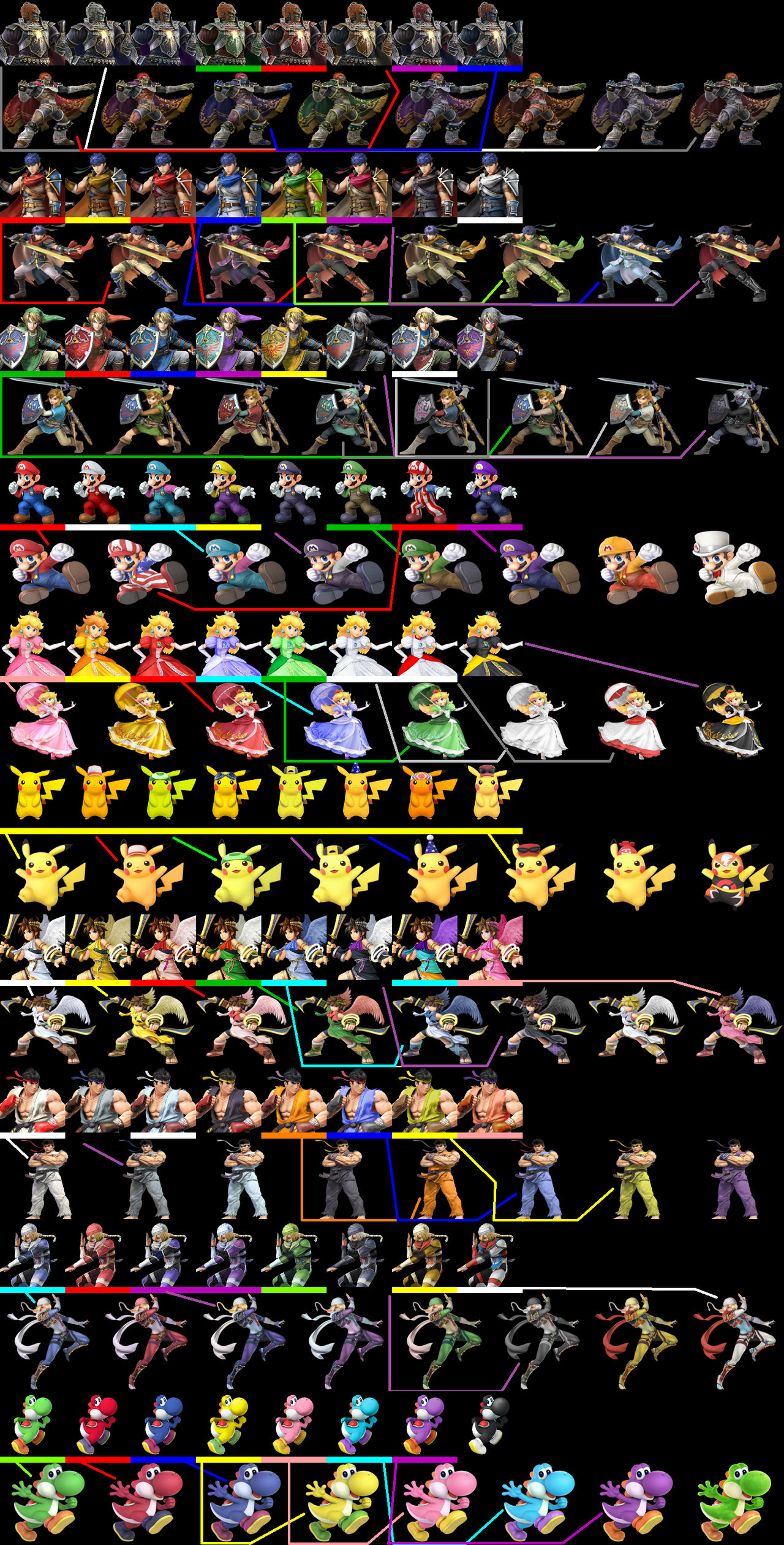 Alternate Costume (SSB4) by Rutgervdc on DeviantArt